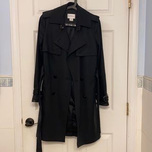 Club Monaco Everyday Trench Black Size 6